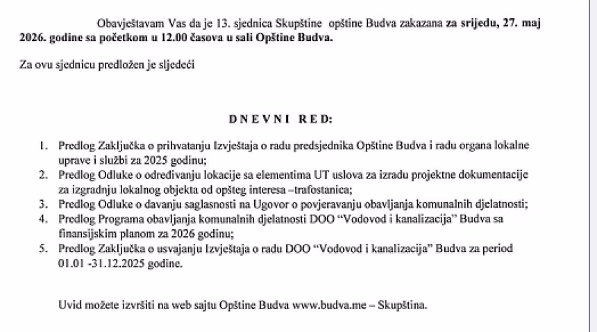 SO Budva