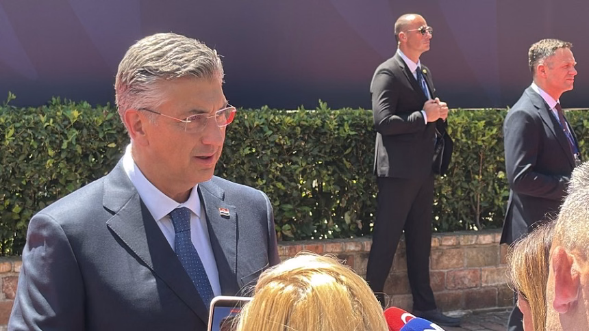 Plenković (Foto: RTCG)