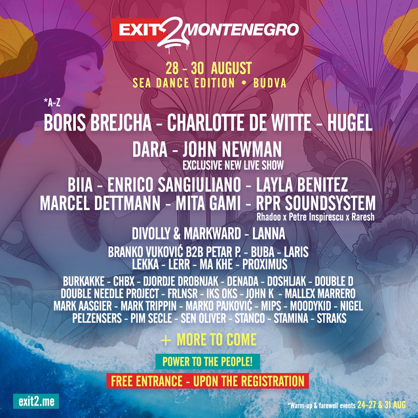 Foto: EXIT to Montenegro