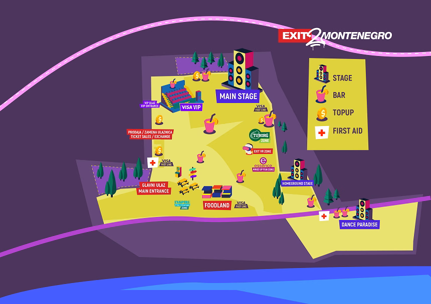 Foto: Sea Dance- mapa