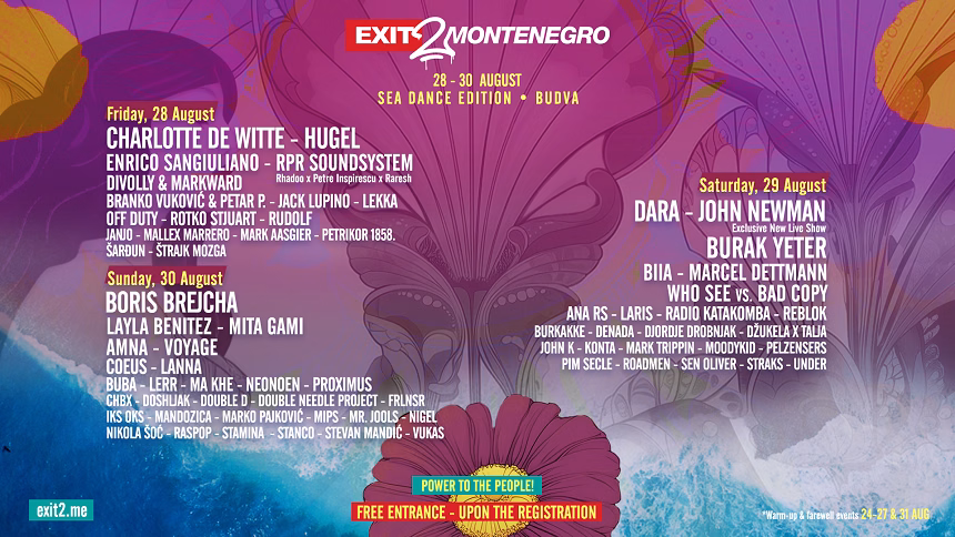 Foto: Sea Dance- lineup