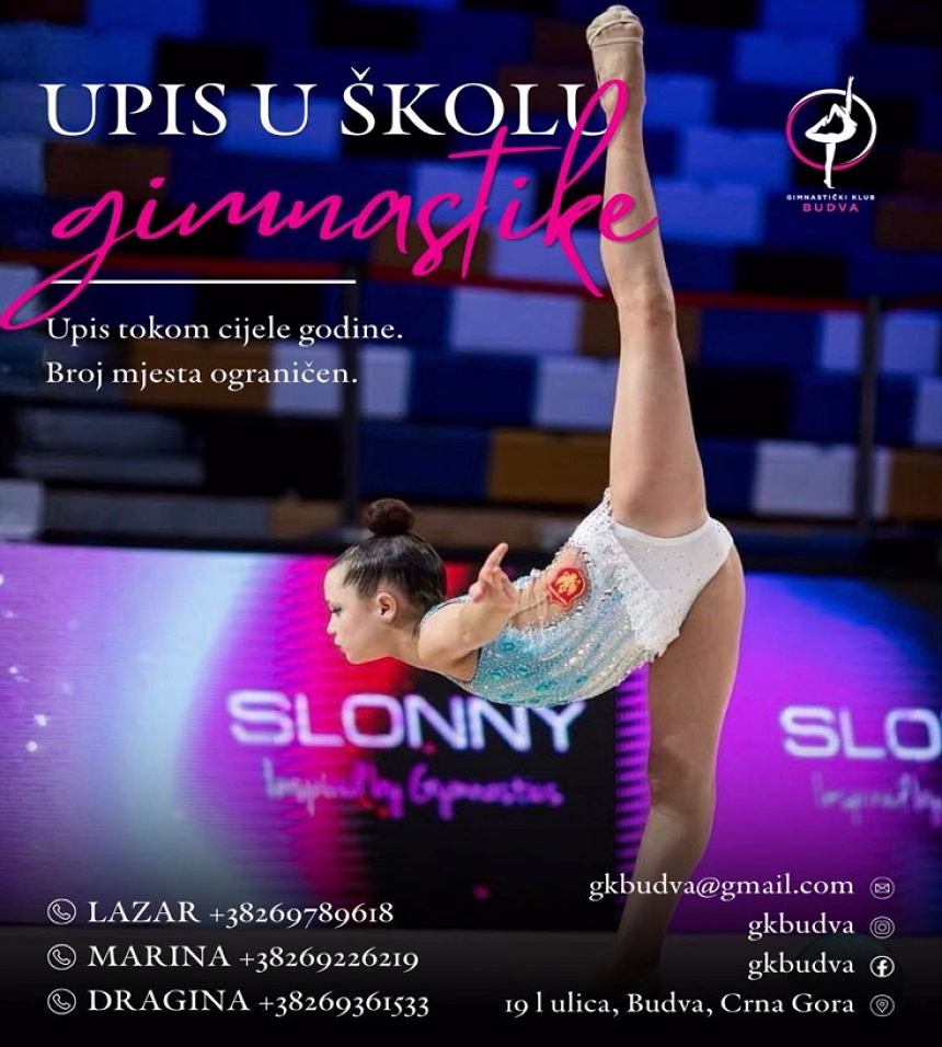 Foto: Gimnastički klub Budvu