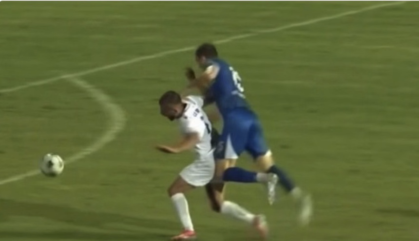 Trenutak kada Baošić obara Selimija (foto: Printscreen)
