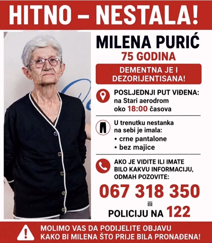 Milena Purić, FOTO: Instagram
