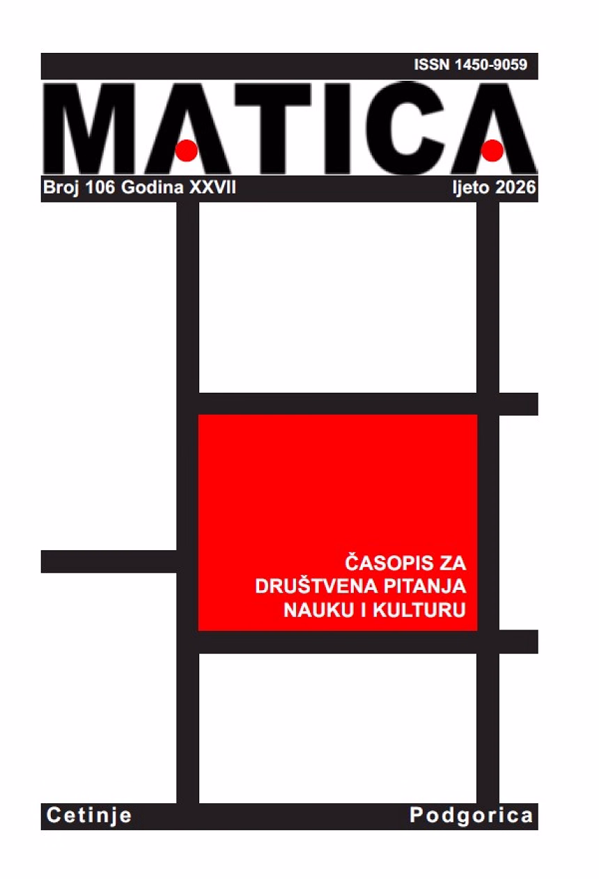 Foto: Matica crnogorska