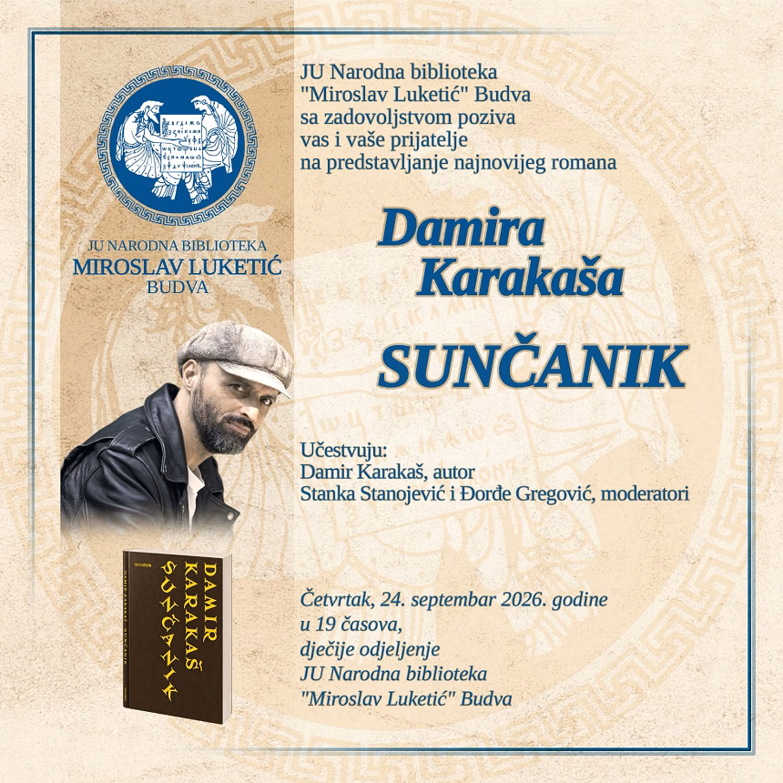 JU Narodna biblioteka "Miroslav Luketić" Budva
