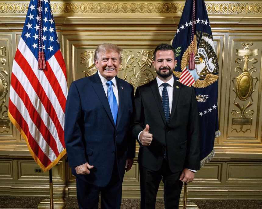Tramp i Milatović (Foto: Predsjednik Crne Gore)