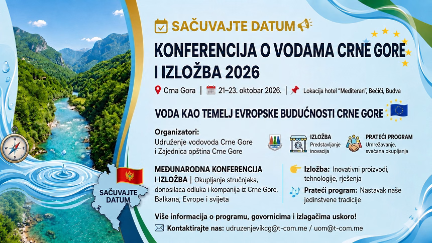 Foto: Udruženje vodovoda Crne Gore
