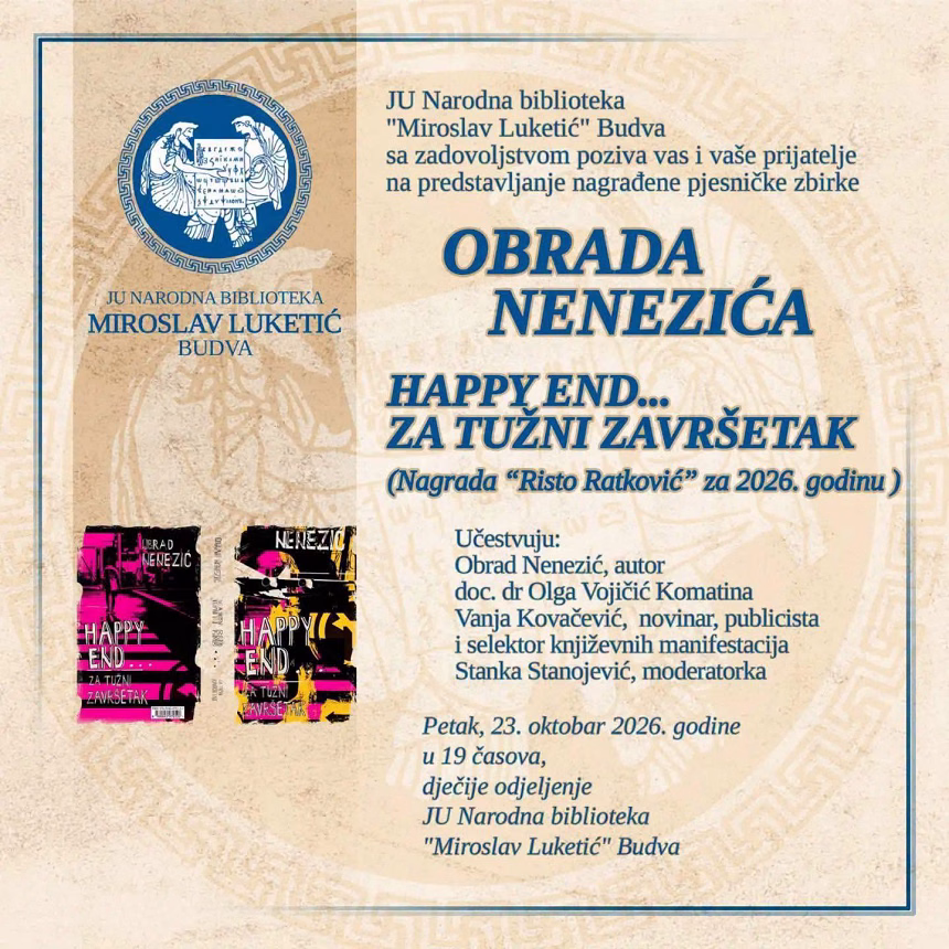 Foto: JU Narodna Biblioteka Miroslav Luketić Budva