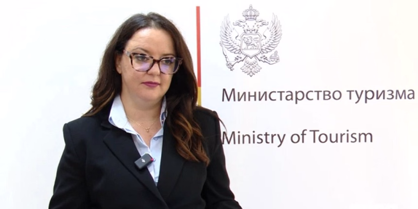 Foto: načelnica Direkcije za međunarodnu saradnju u Ministarstvu turizma, Maja Kovačević