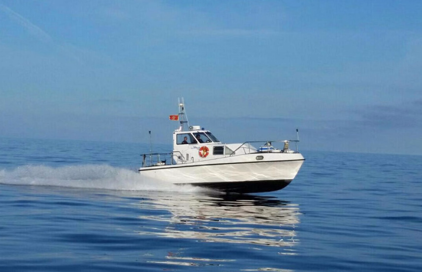 Jedan od policijskih patrolnih čamaca "PC 512", Foto: Privatna arhiva