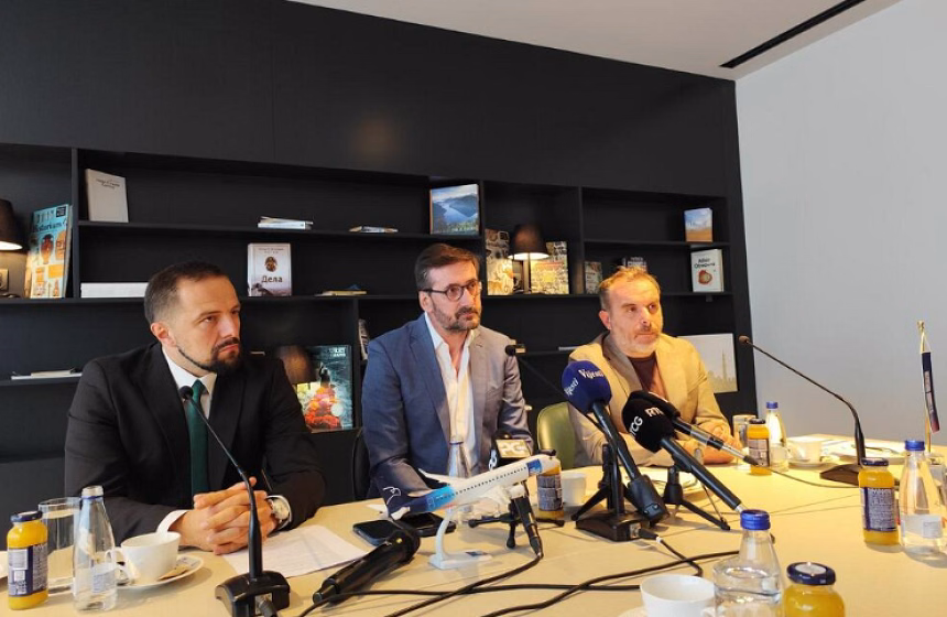 Sa konferencije za medije, Foto: Siniša Luković