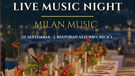Azzurro Restaurant Bečići: Ljeto zaslužuje završnicu za pamćenje! 