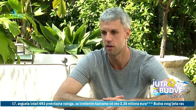 Balša Radunović, predsjednik OK Budva