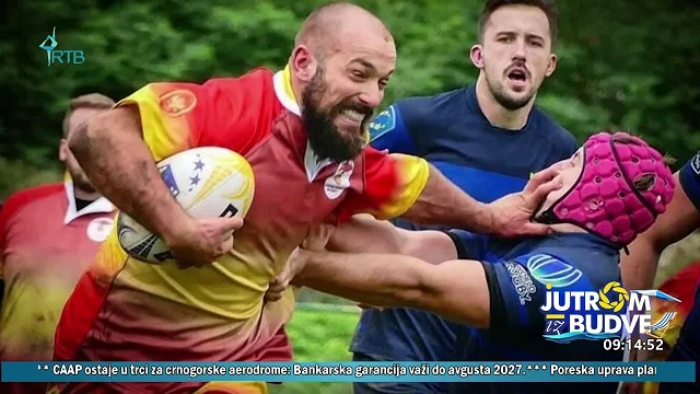 Jovan Petrović i Igor Adžaip, ragbi 13 Savez CG