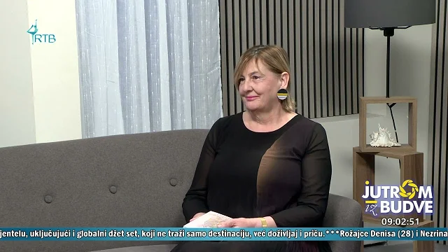 Gošća |  Nada Krivokapić  - Svjetski dan knjige - Jutrom iz Budve