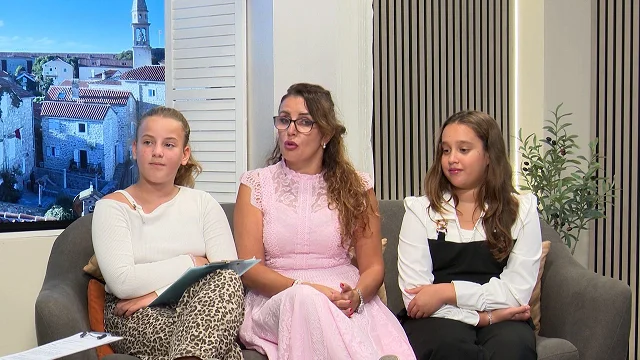 Marijana Lana Peković, Vladana Marić, Nikolija Radulović, Druga osnovna škola