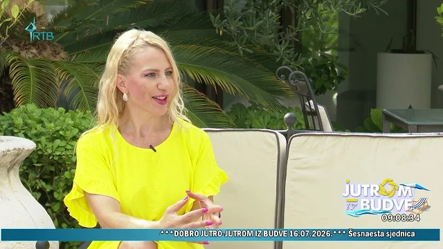 Gošća | Ivana Liješević - Situacija u SRC Budva - Jutrom iz Budve