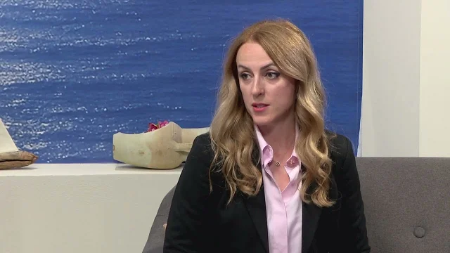 Luka Đonović, dolazeći predsjednik RC Budva i danijela Ćorović, članica upravnog odbora RC Budva