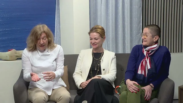 Gošće | Aleksandra Bubanja, Dušica Bojković i Tatjana Stanišić - Budvanske niti - Jutrom iz Budve