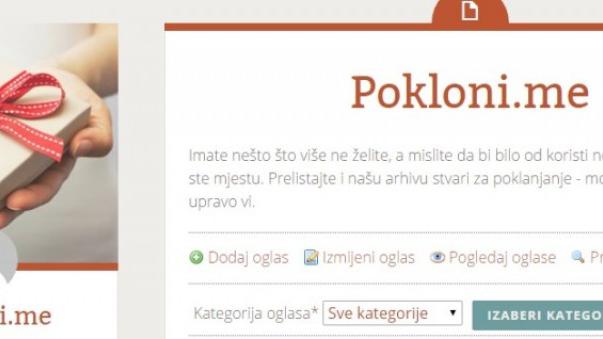 Počeo sajt „Pokloni.me“ | Radio Televizija Budva