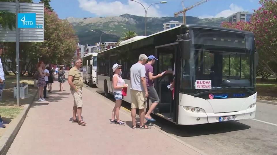 Prevoznicima 500 eura po autobusu | Radio Televizija Budva