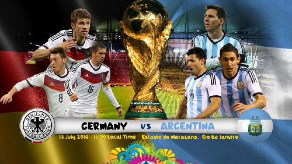 Njemačka i Argentina za titulu prvaka | Radio Televizija Budva