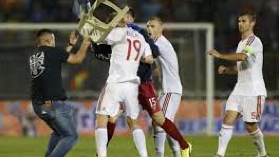 Snimak incidenta sa utakmice | Radio Televizija Budva