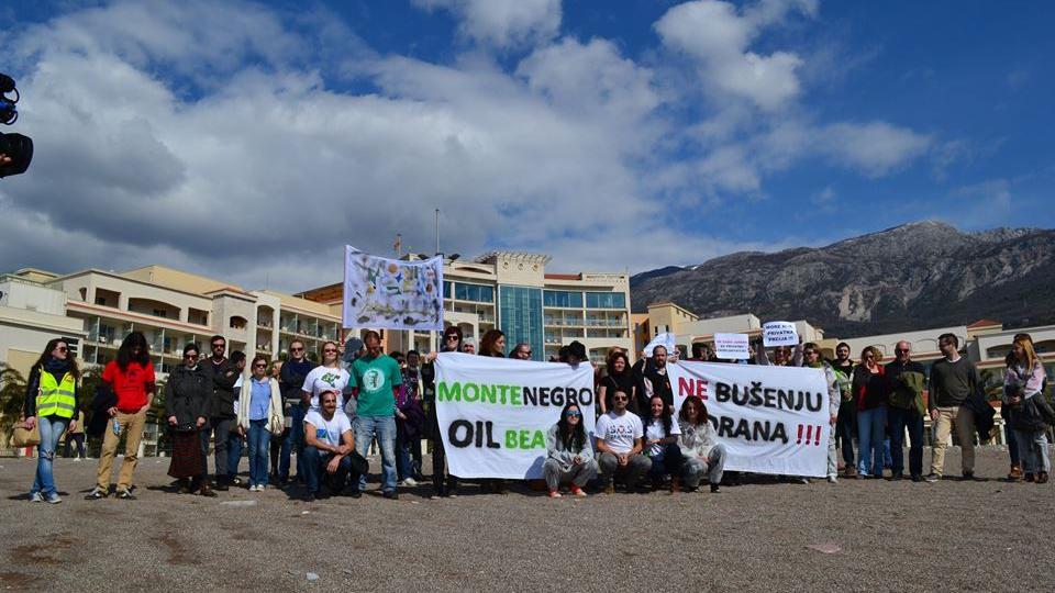Protest povodom održavanja Naftnog samita | Radio Televizija Budva