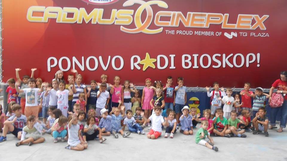 Djeca iz vrtića “Vini Pu” posjetila budvanski bioskop | Radio Televizija Budva