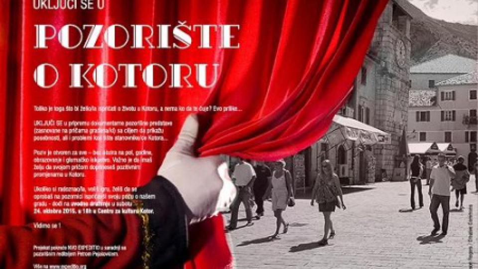 Uključi se - pozorište o Kotoru | Radio Televizija Budva