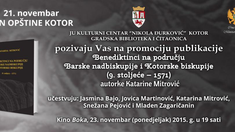 Promocija knjige Katarine Mitrović | Radio Televizija Budva