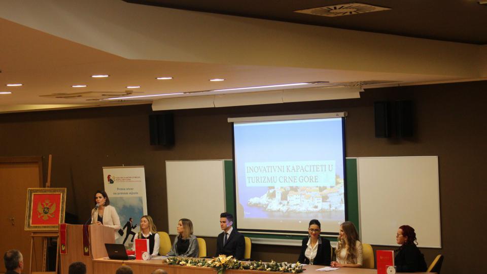 Fakultet za biznis i turizam prezentovao istraživanje na temu “Inovativni kapaciteti u turizmu Crne Gore” | Radio Televizija Budva