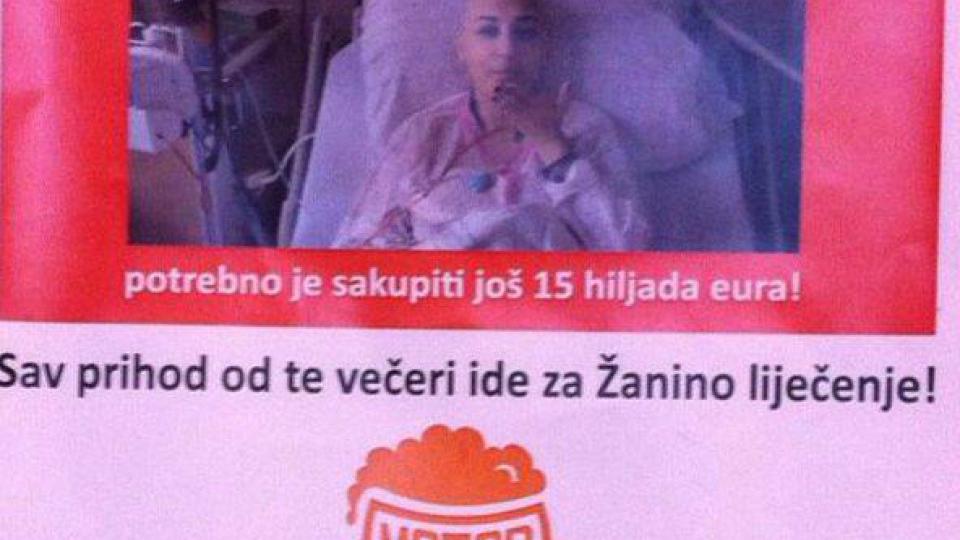 Prikupljeno 2.700 eura za liječenje Žane Međedović | Radio Televizija Budva