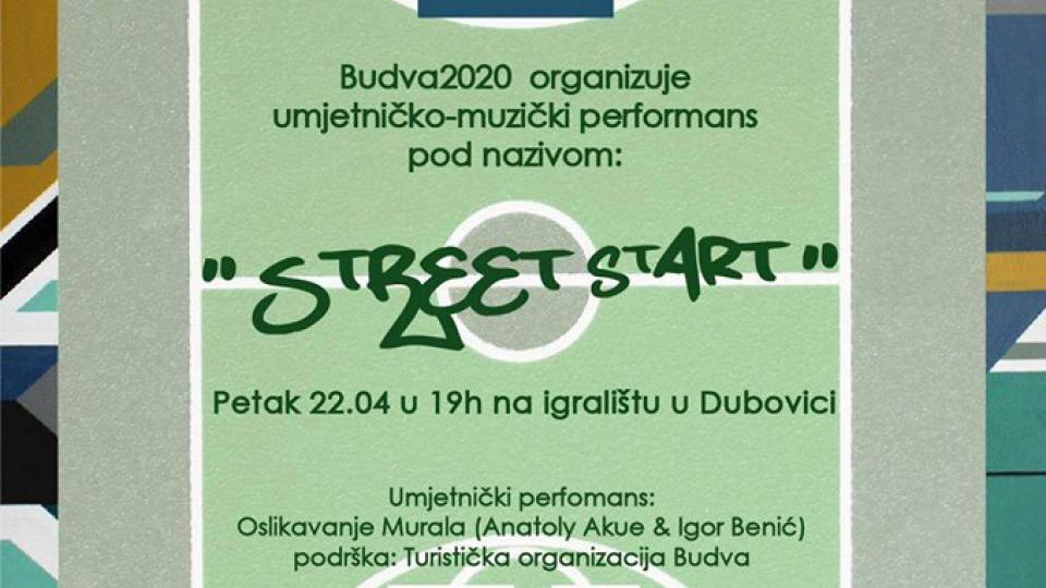 Budva 2020 organizuje umjetnički performans u Dubovici | Radio Televizija Budva