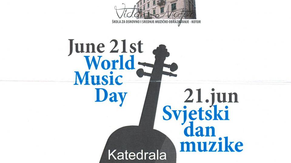 Obilježavanje Svjetskog dana muzike u Kotoru | Radio Televizija Budva