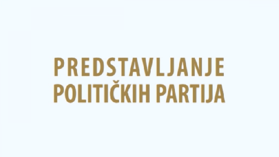 Predstavljanje političkih partija: Milan Knežević o izbornom programu DF - Mi ili on | Radio Televizija Budva