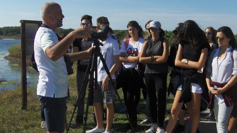 Budvanski gimanzijalci posjetili Ulcinjsku solanu | Radio Televizija Budva