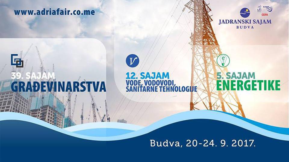 Sajam građevinarstva, energetike i voda  na Jadranskom sajmu | Radio Televizija Budva