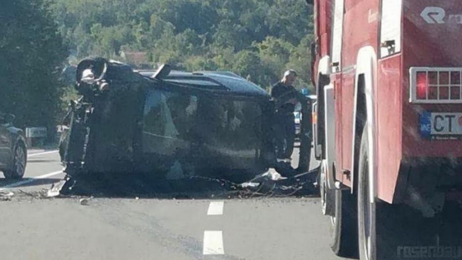 Saobraćajna nezgoda na magistralnom putu Cetinje – Budva | Radio Televizija Budva