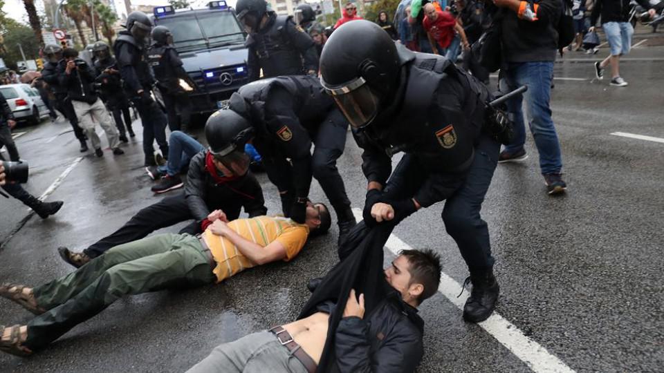 Katalonski referendum: Više od četiristo povređenih | Radio Televizija Budva