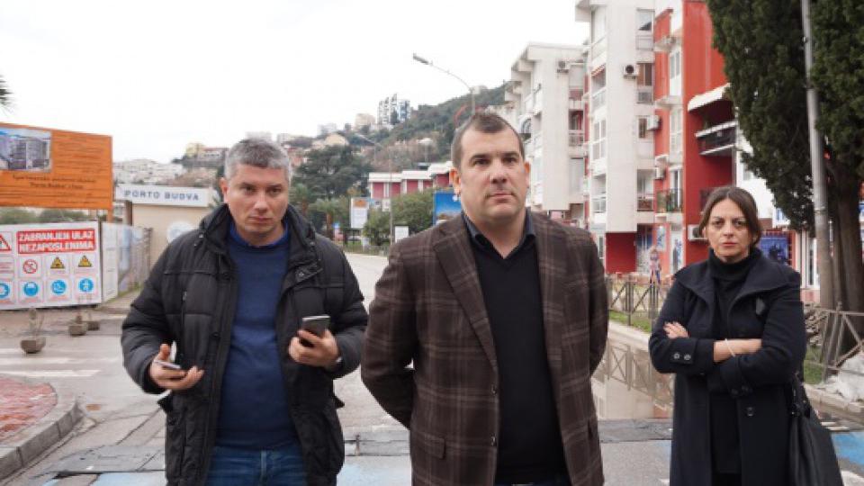 Krapović: Ozbiljno ćemo se pozabaviti pukotinama na Mediteranskoj ulici | Radio Televizija Budva