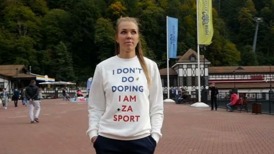 Ruska olimpijka nosila majicu 