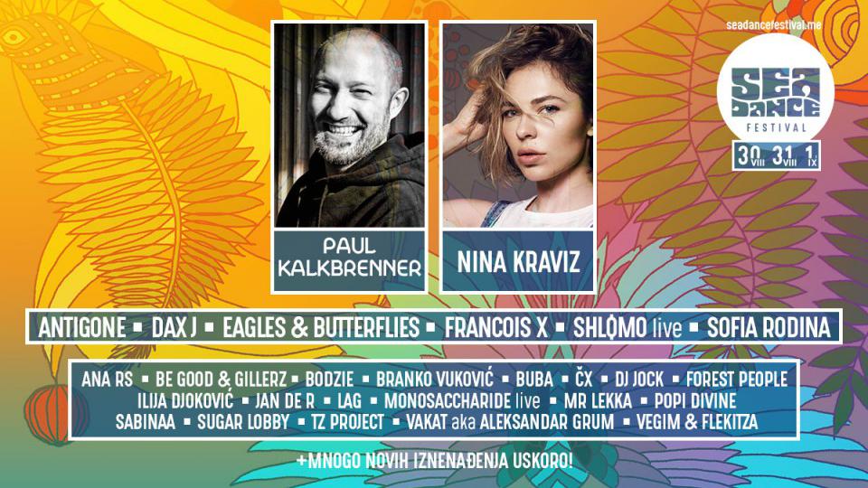 Lideri svjetske elektronske scene Paul Kalkbrenner i Nina Kraviz stižu na Sea Dance | Radio Televizija Budva