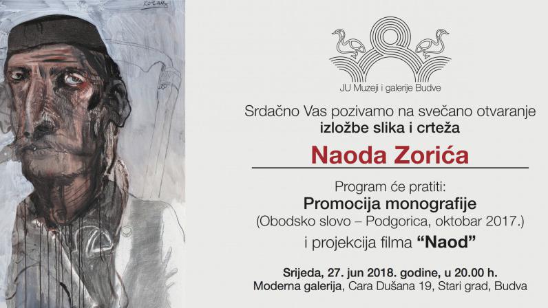 Izložba slika i crteža Naoda Zorića | Radio Televizija Budva