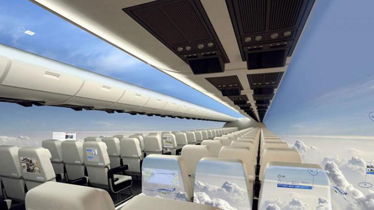 Avioni bez prozora će pružiti putnicima panoramski pogled na nebo | Radio Televizija Budva