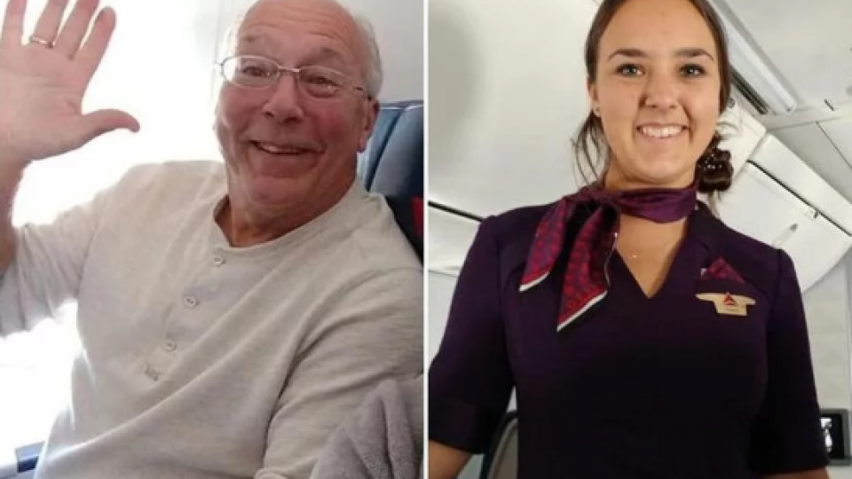 Stjuardesi se otac pridružio na svim letovima kako ne bi sama provela Božić | Radio Televizija Budva