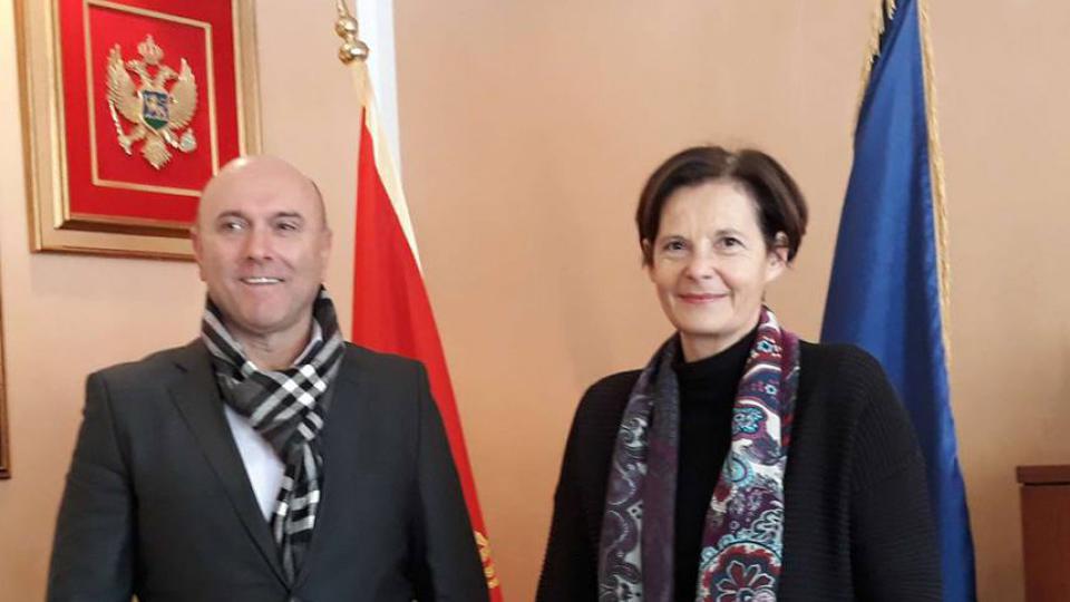 Predsjednik Opštine se sastao sa ambasadarkom Austrije | Radio Televizija Budva