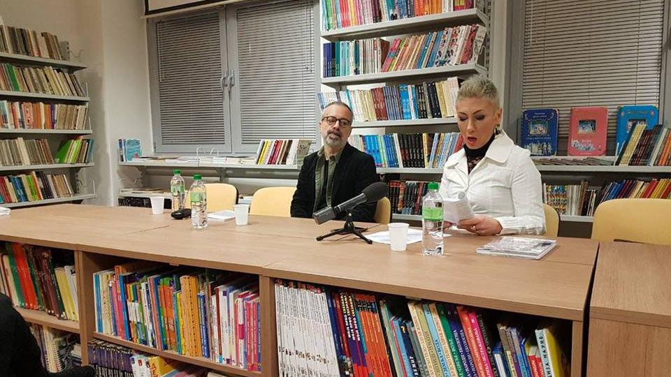 Promovisan romana Gorana Stojičića – “Slučaj Danil Harms” | Radio Televizija Budva