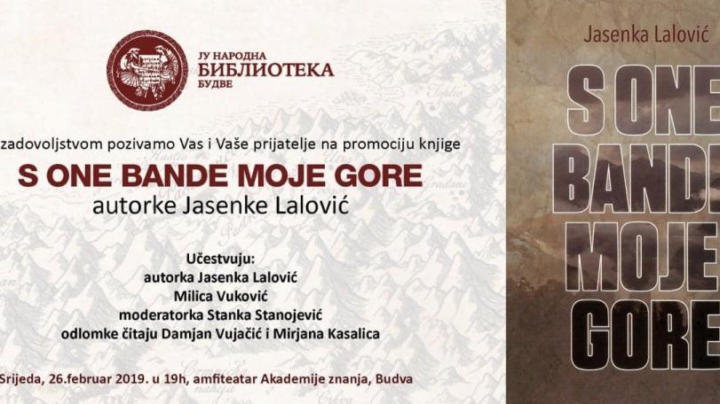 Promocija knjige Jasenke Lalović „S one bande moje gore“ | Radio Televizija Budva